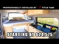 Fully Installed Van Conversion for Under 25k Timber x Titan Vans