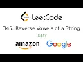 345 Reverse Vowels of a String