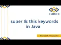 Super super and this in Java by Mr Mahesh