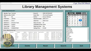 How to Create a Library Management Systems with an Embedded MySQL Database in Python - Full Tutorial