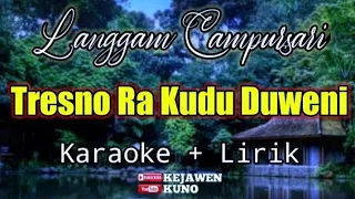 Download Karaoke Langgam Tresno Ra Kudu Duweni - Langgam Campursari MP3