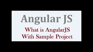 What is AngularJS Introduction To AngularJS