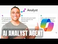 I Tried Microsoft CoPilot AI Analyst Agent And It Blew My Mind