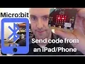 Micro bit Sending Code from an