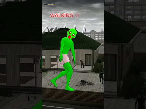Hantu monster Botak Mio Zombie 🧟😲😯 👣Sakura School Simulator