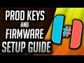Ryujinx Prod Keys Firmware Setup Guide 2022 Ryujinx Switch Emulator