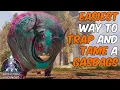 Easiest Way To Trap Tame a Gasbags in ARK Survival Ascended Extinction Full Ability Guide