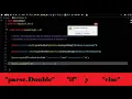EJERCICIOS 5 y 6 - Programacion JAVA parse Double if else Metodos Lenguaje JAVA