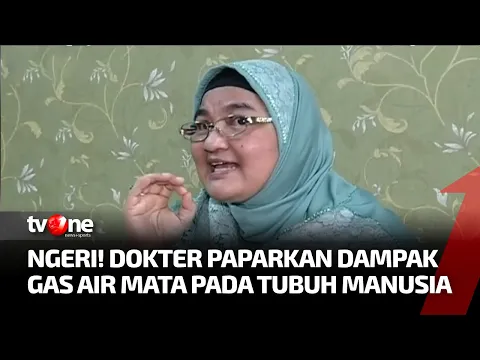Berikut Ini Bahayanya Gas Air Mata apabila Terhirup oleh Tubuh