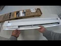 Cadet 1000W electric baseboard heater 220 volts 4 amp Model Lowe s UNBOXING