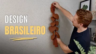 TRANSFORMEI A TRADICIONAL PENCA DE CORAÇÕES EM UMA PEÇA DE DESIGN (DIY FIBER EMBALLAGE)