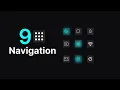 9 Dots Navigation using Html CSS JavaScript JS Program 9 Dots Navigation Menu