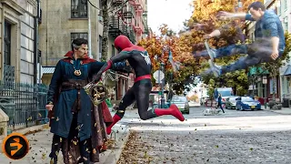 peter parker vs dr stephen strange spider man no way home