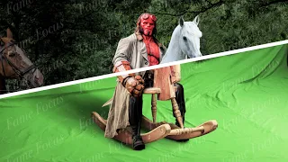 amazing before u0026 after hollywood vfx breakdown hellboy 2019