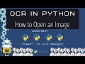 How to Open an Image in Python with PIL Pillow OCR in Python 02 01