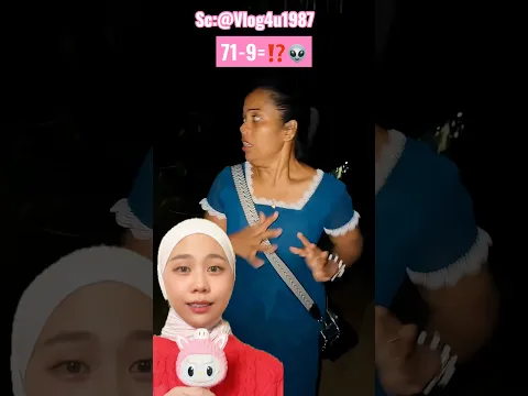 IBU LARI TERBIRIT-BIRIT KETAKUTAN⁉️@vlog4u1987