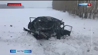 В Омской области проводится проверка по факту смертельного ДТП в Азовском районе