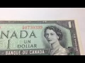 Canada One Dollar 1954