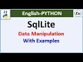 Python SqlLite Operation