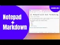 Notepad s Markdown support has arrived - Say Goodbye to Plain Text Overview and Enable Steps