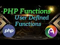 PHP Module 3 Part 9 PHP Functions User Defined Functions with Example