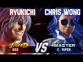 SF6 ▰ RYUKICHI (Ken) vs CHRIS WONG (C.Viper) ▰ High Level Gameplay