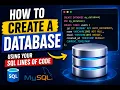 How SQL Commands Build Databases in phpMyAdmin