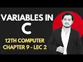 Variables in C part 2 computer Declaration and Initialization Variable Naming rules