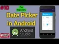 Android tutorial in Hindi for Beginners How to create DatePickerDialog in Android Studio