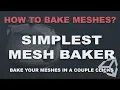 Simplest Mesh Baker - How to Bake Meshes in Unity