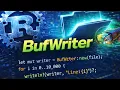 Rust BufWriter Explained Why Buffered Writing Is Much Faster