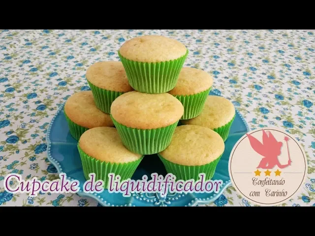 CUPCAKE DE LIQUIDIFICADOR SUPER ECONÔMICO