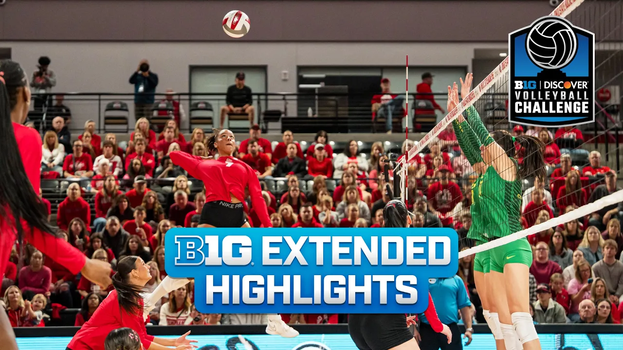 Oregon at Ohio State | Extended Highlights | Big Ten Volleyball | 10/24/2026