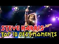 Download Lagu TOP 10 STEVE HARRIS BEST MOMENTS - IRON MAIDEN