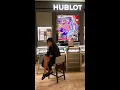 Hublot's New Friend of the Brand, Tatjana Saphira with Hublot BB One Click