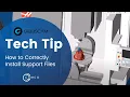 GibbsCAM Tech Tip How to Correctly Install Support Files