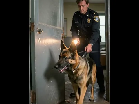 The Principal Swore the Room Was Empty — But the K9 Refused to Move Forward 😱😲