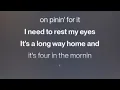 Zach Bryan - Blue Jean Baby (Lyrics) 🤠 | Beautiful Country Song