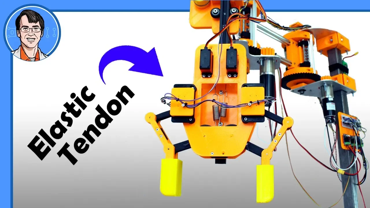 V2 Compliant Robot Gripper | James Bruton