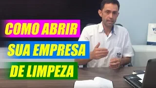 Como Abrir Empresa de Limpeza