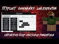 JJSploit V4 COMMANDS LUA C EXECUTOR LEVEL 4 ROBLOX EXPLOIT
