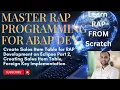 11 Create Sales Item Table for RAP Development on Eclipse Part 2 Creating Sales Item Table Foreig