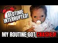 Delilah Bedtime Routine Interrupted