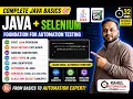 Java Basics for Selenium Main Method Variables Class Object Explained