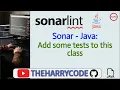 Solucion FIX Sonar - Java Add some tests to this class