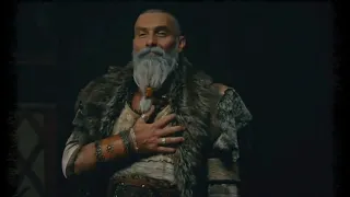 الموسس عثمان لقاء بامسي بالغازي أرطغرل القاء الأول 