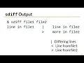 Linux Comparing Files