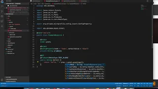 Microprofile config with Quarkus