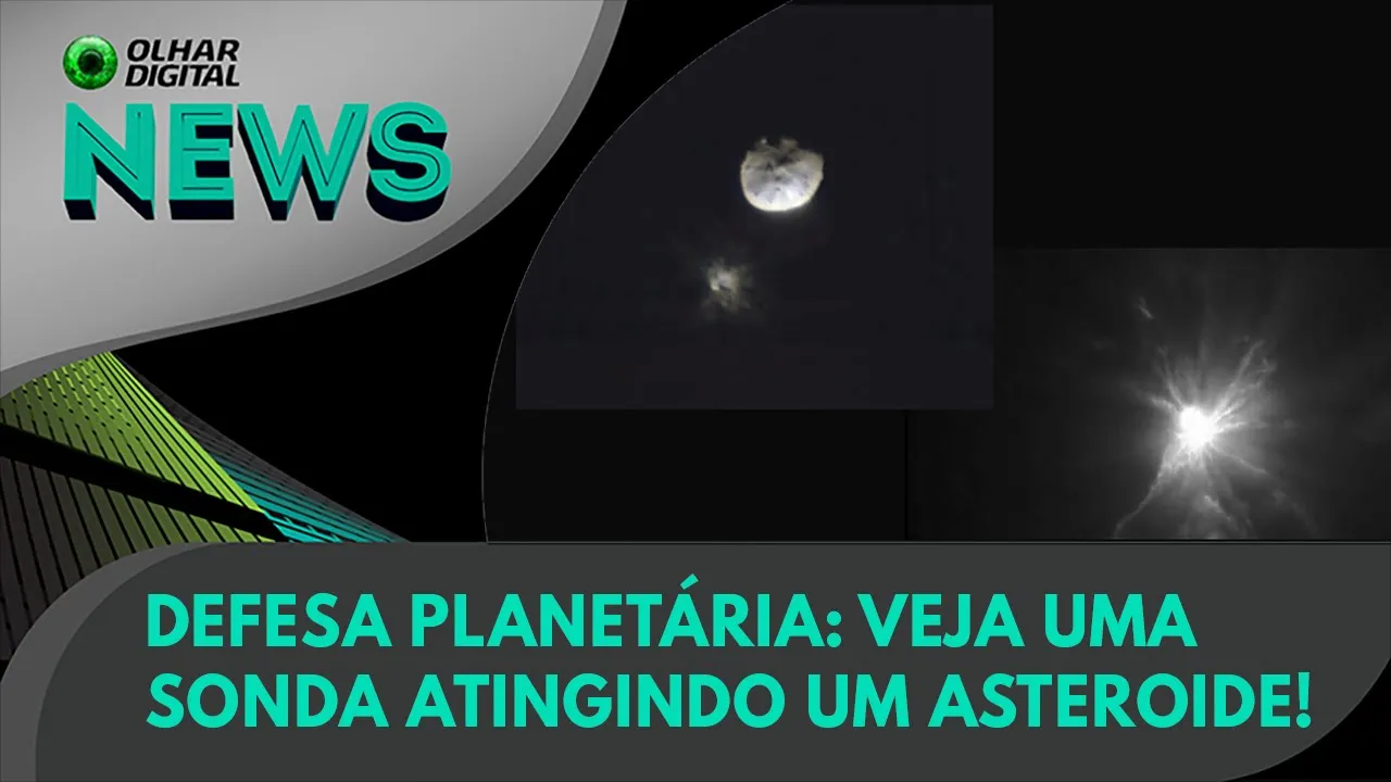 Ao Vivo | Defesa planetária: veja uma sonda atingindo um asteroide! | 13/11/2023 | #OlharDigital