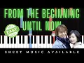 Download Lagu From The Beginning Until Now (Winter Sonata OST) (Easy Piano Tutorial)